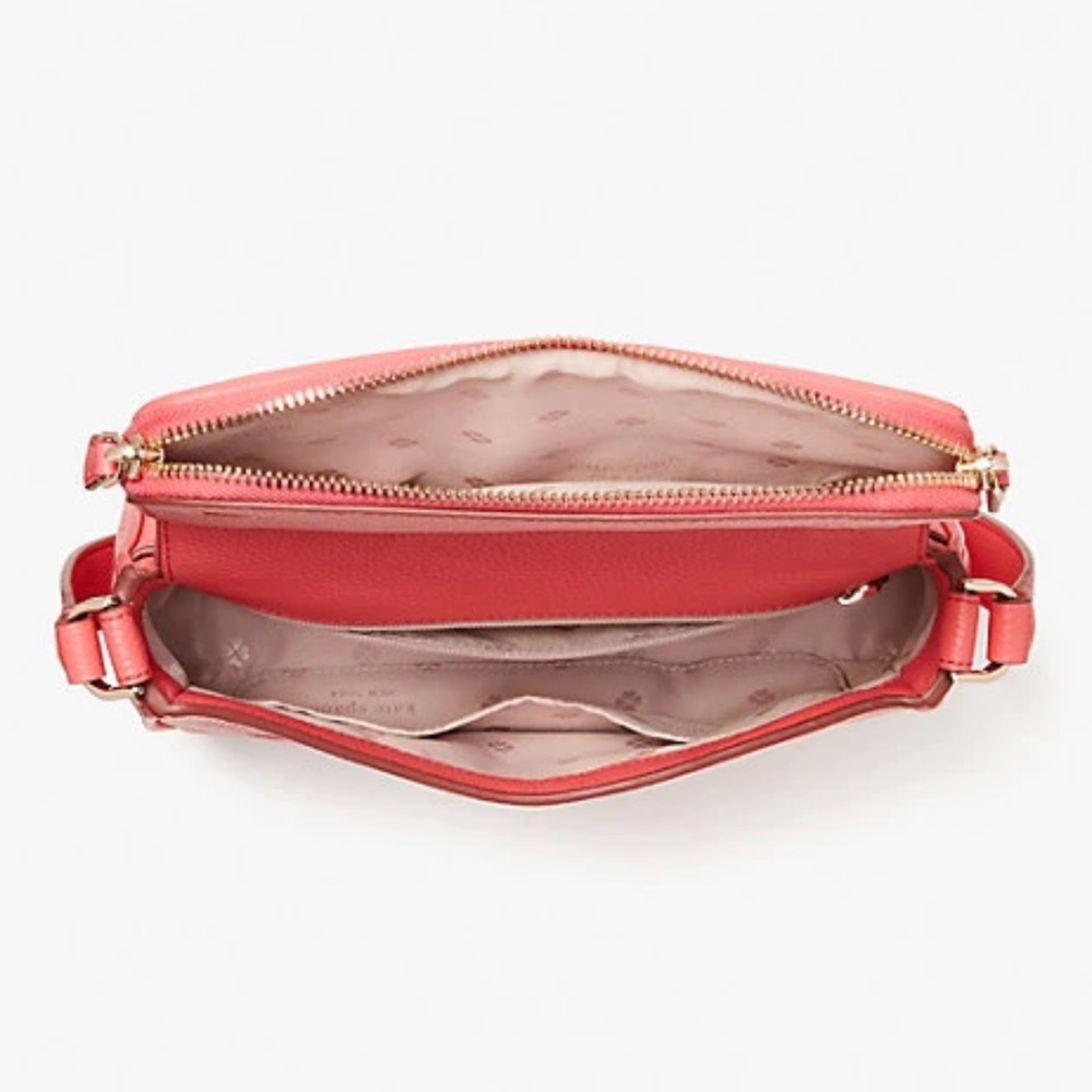 Kate Spade Run Around Stripe Large Flap Crossbody - Picture 4 of 5